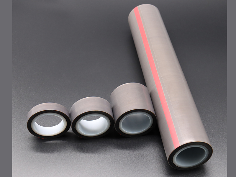 New. Upgrade Gray PTFE Film Silicone Adhesive Tape