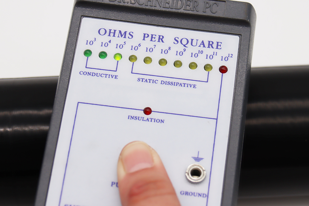 PTFE Film Tape With Silicone Adhesive - Black - Anti-static Type