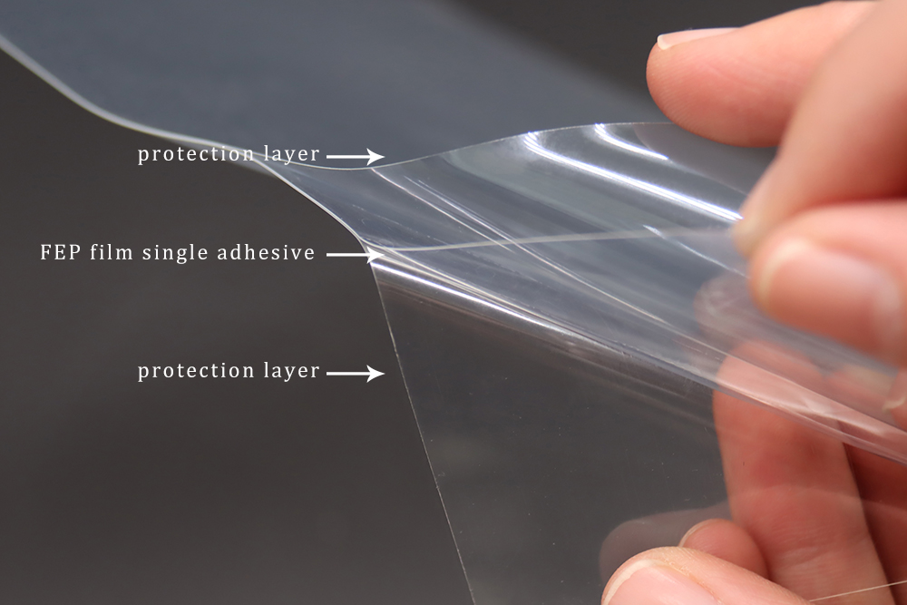 3D Printing FEP Film with Silicone Adhesive