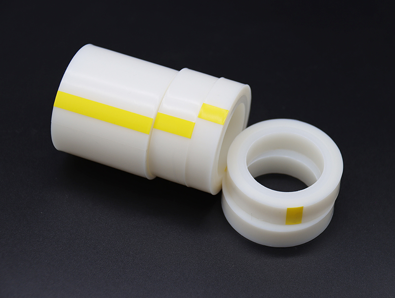 PTFE Film Tape with Silicone Adhesive - White